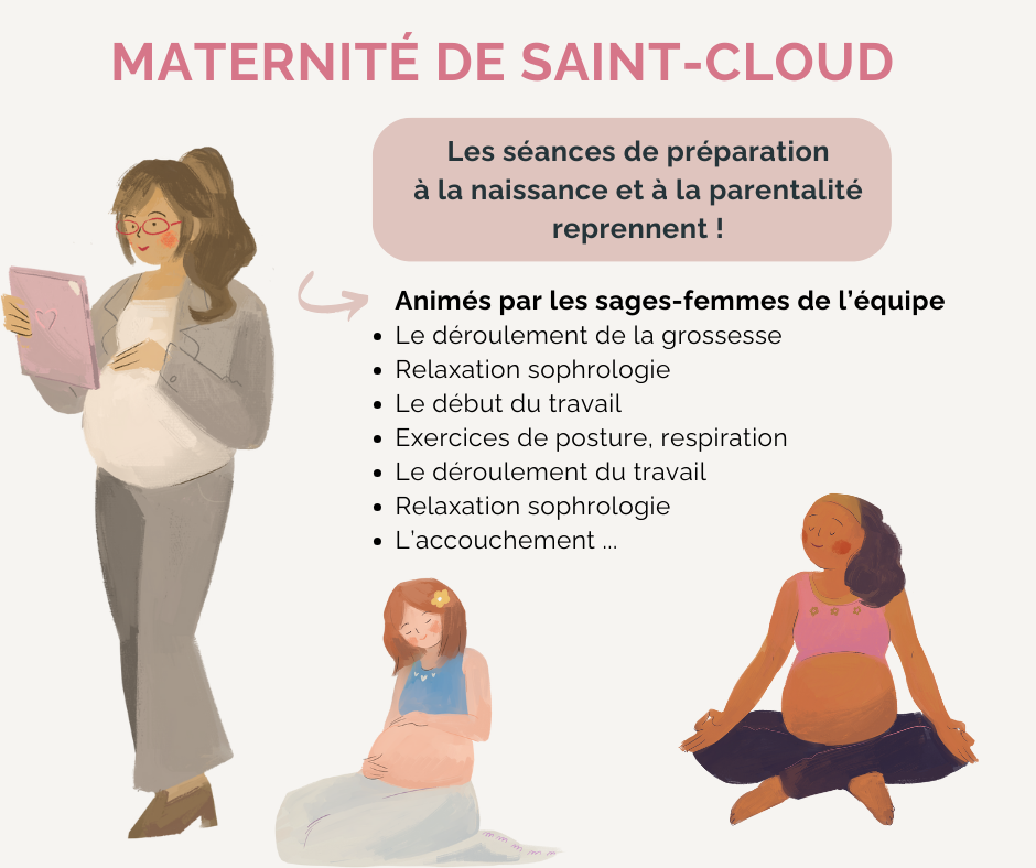 Retour des séances de préparation à la naissance - Centre Hospitalier ...